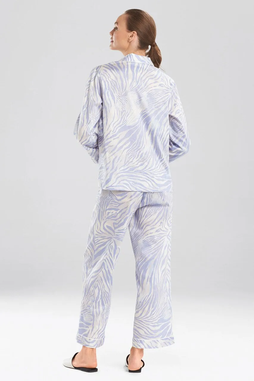 Zebra - Cotton Sateen Notch PJ